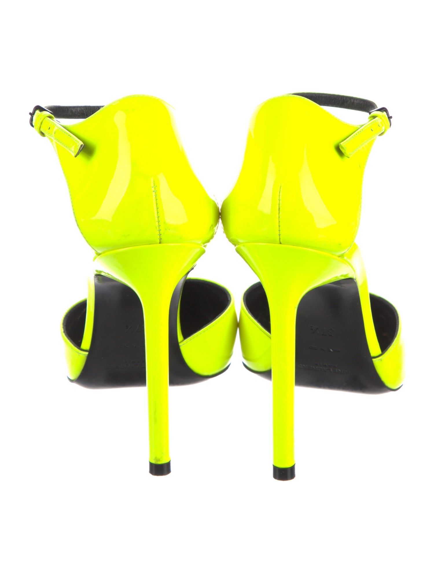 Saint Laurent Patent Leather D'Orsay Pumps